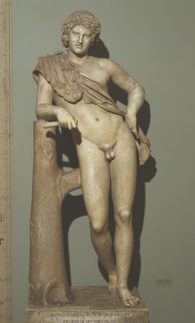 Satyr in Ruhe (Marmor) von Praxiteles